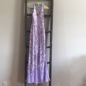 Purple Maxi Prom/Pageant Dress